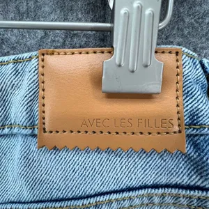 Anthropologie Avec Les‎ Filles Jeans Womens 27 Blue Distressed High Waist Denim thumbnail 6