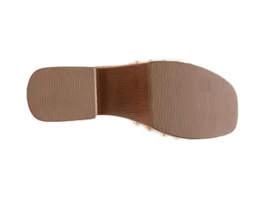 NWT Madden Girl Woodland Platform Block Heel Sandal WOOD03J1 Clear Brown 6.5M thumbnail 5