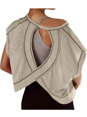 Cropped top Tan Size M thumbnail 2