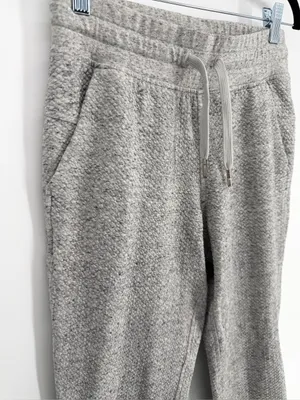 Lululemon Warm Down Jogger II 28" Heathered Melody Light Grey‎ Size 4 Sweatpants thumbnail 4
