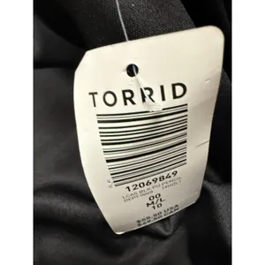 Torrid M-L Size 10 Black Faux Leather High Waist Pencil Skirt NWT 00 NEW thumbnail 13