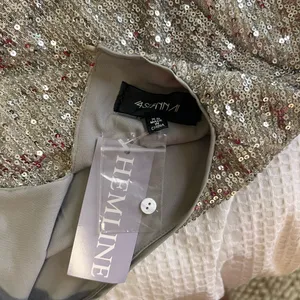 Hemline long sleeve sequin shirt Size XS thumbnail 3
