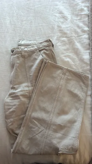 Abercrombie high rise loose cargo jeans thumbnail 3