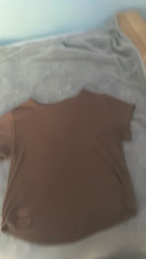 Ribbed brown top thumbnail 2