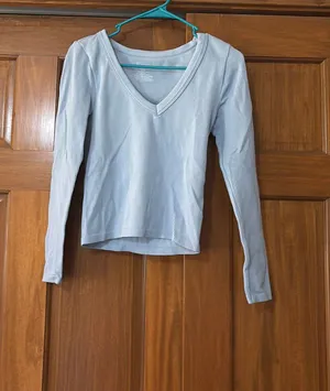 No Boundaries Light Blue Top thumbnail 1