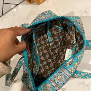 Vera Bradley Totally Turq Rectangular Shoulder bag Y2K bohemian retired pattern thumbnail 9