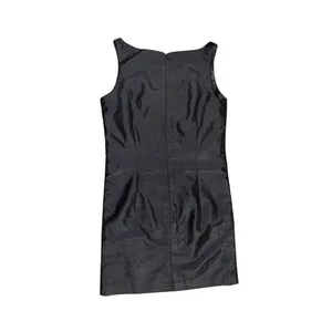 Women Black Evening Sequin sleeveless high round collar dress Prom Wedding Party thumbnail 2