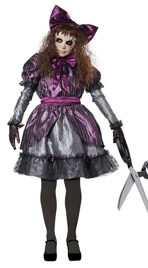 Doll of the Damned Costume without Mask Size Medium thumbnail 1