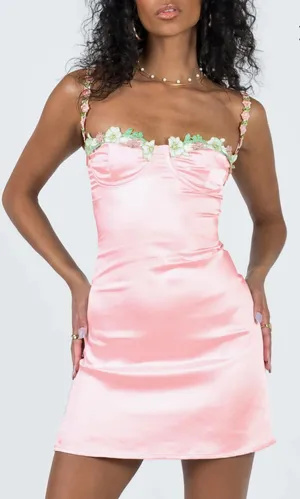 Princess Polly Floral Mini Dress thumbnail 1