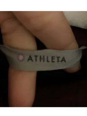 Athleta Cozy Karma Funnel Neck Sweatshirt in Plum Purple Size XS thumbnail 3
