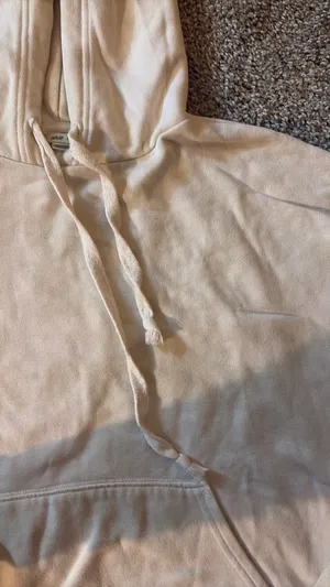 Aerie Pale Green and Cream Oversized Hoodie thumbnail 5