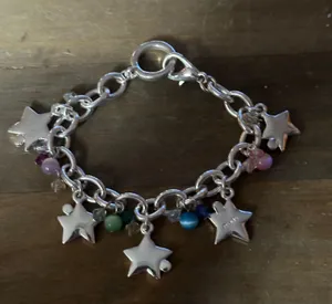 AJMC Vintage  Inspirational Star Charm Bracelet thumbnail 5
