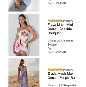 Strapless mini dress  thumbnail 4