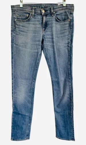 rag & bone The Dre Jeans Stoke Wash Style W1590K510 Color Sunset Women’s Size 28 thumbnail 1