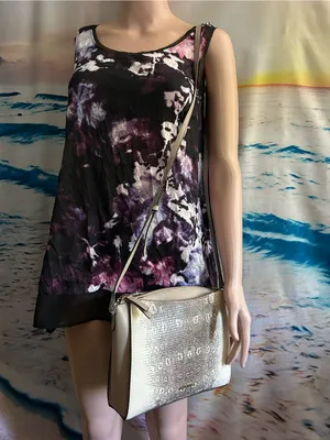 Nine West Women’s Taupe & Cream Crossbody Shoulder Bag thumbnail 10
