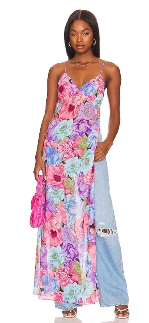 Lovers and Friends Floral Maxi Tank thumbnail 1