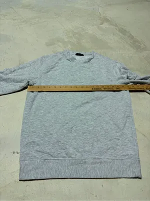 Quince supersoft fleece Heather Grey Crewneck small thumbnail 4