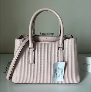 Kate Spade Thompson Street Shiny Quilted Small Satchel Bag thumbnail 1