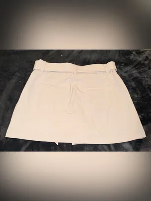 Abercrombie & Fitch Wrap Front Utility Skort in Taupe Size Small thumbnail 5