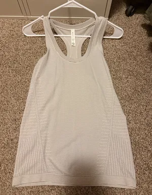 Athleta Striped Tank Top Racerback thumbnail 1