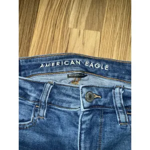 American Eagle Women's 2 Jeans Blue Jegging‎ Next Level Stretch thumbnail 2