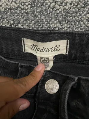 Short Madewell black size 24 thumbnail 6
