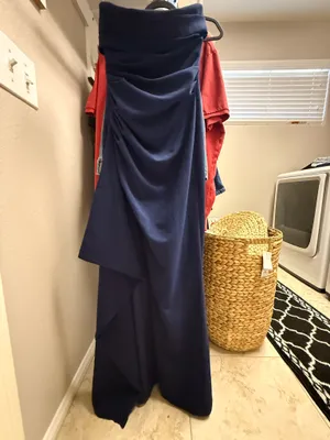 BABYBOO Zafira Maxi Dress Navy – XS thumbnail 5