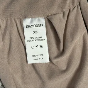 NWT Inamorata Stone Zuri Halter Top Tan Size XS thumbnail 3