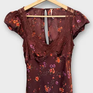 NEW Free People Butterfly Babe Cutout Maxi Dress Size Small thumbnail 8
