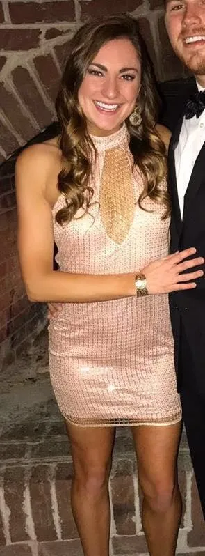 Missguided Light Pink Sequined Net  Dress thumbnail 1