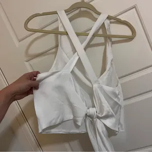 DO+BE White Cowl Neck Top thumbnail 3
