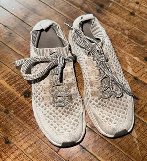 No Bull blue knit runners athletic workout 6.5 sneakers thumbnail 1