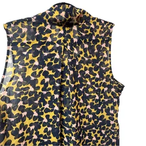 Cabi‎ By Anthropologie Flynn Floral Tie Top Size Large thumbnail 11