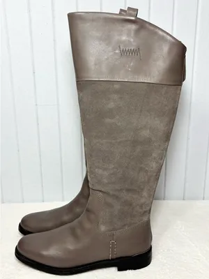 Franco‎ Sarto L-MEYER2 GRAY Knee-High Boots Size 10 M thumbnail 3