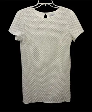 Lida‎ Kate Women's White Shift Dress Size S Knee Length Casual thumbnail 1