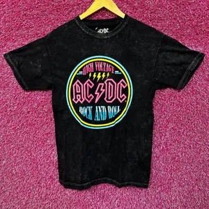 AC/DC Hells Bells High Voltage Tshirt size Medium thumbnail 1