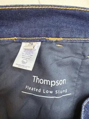 Oliver Logan Dark Blue Wide-Leg Women’s Jeans size 29 thumbnail 6