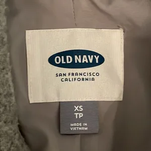 Old Navy Women’s Peacoat XS Gray Double Breasted Winter Jacket Coat thumbnail 2