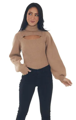 Turtleneck Sweater Top thumbnail 1