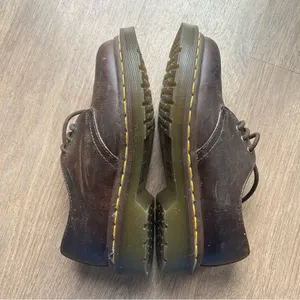 Classic Brown Dr Martens Oxford Shoes thumbnail 4