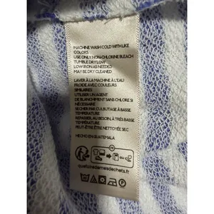 We The‎ Free x Free People Classic Striped Crew Cobalt Combo Women's Size XL thumbnail 9