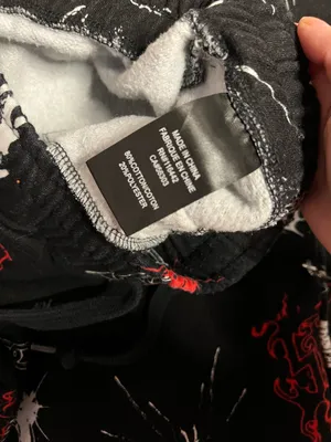 Zumiez Spider Design Sweatpants thumbnail 3