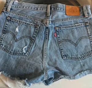 Levi's High-Waisted Wedgie 501 Denim Shorts thumbnail 2