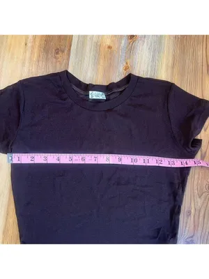 Free People Sheer Cap Sleeve Cappuccino Women's Top Size M SKU#C24101 thumbnail 11