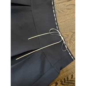 Pretty Garbage Navy Blue Women's Pleated Mini Skirt Sz S NEW thumbnail 12