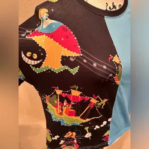 NWOT Disney Parks Main Street Electrical Parade Cropped Tee S thumbnail 5