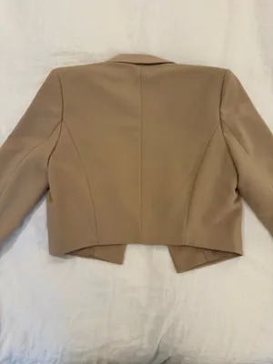 Abercrombie Tan Blazer thumbnail 5
