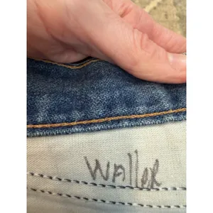 Wrangler High Rise Cut Off Denim Shorts Vintage Urban Outfitters Reworked Sz 6 thumbnail 10