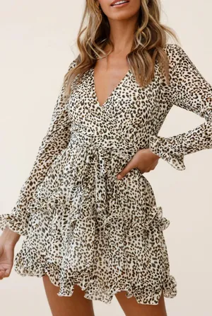 Saints + Secrets Dress Mini Ruffle thumbnail 3
