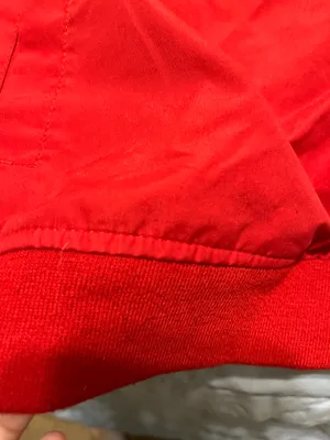 Nike Georgia Bulldogs red windbreaker sweatshirt jacket thumbnail 3